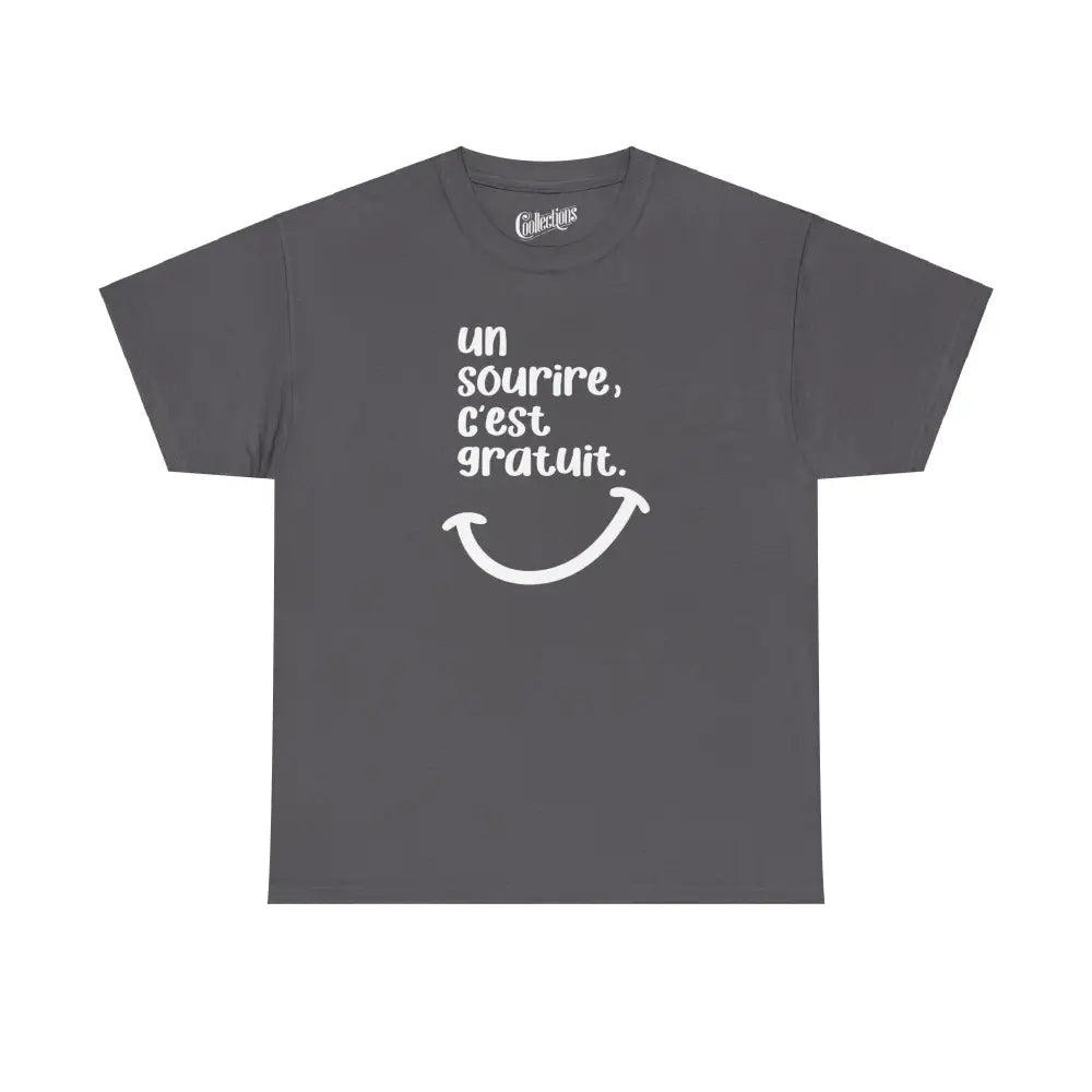 Mot Pour Mot - T-Shirt - T-shirt - Un sourire c’est gratuit