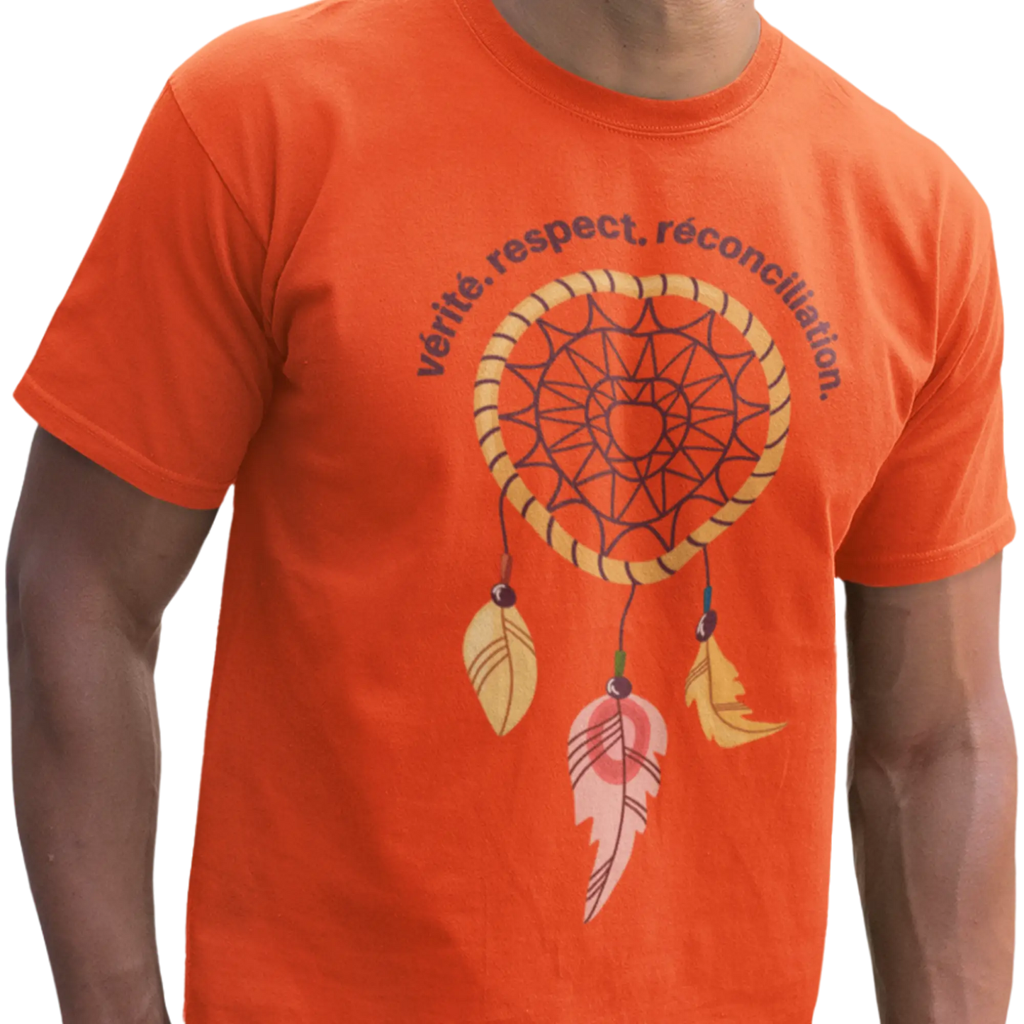 Local D’abord - T-Shirt - T-shirt – Vérité. Respect. Réconciliation.