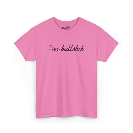 Mot Pour Mot - T-Shirt - T-shirt – Zéro Bullshit