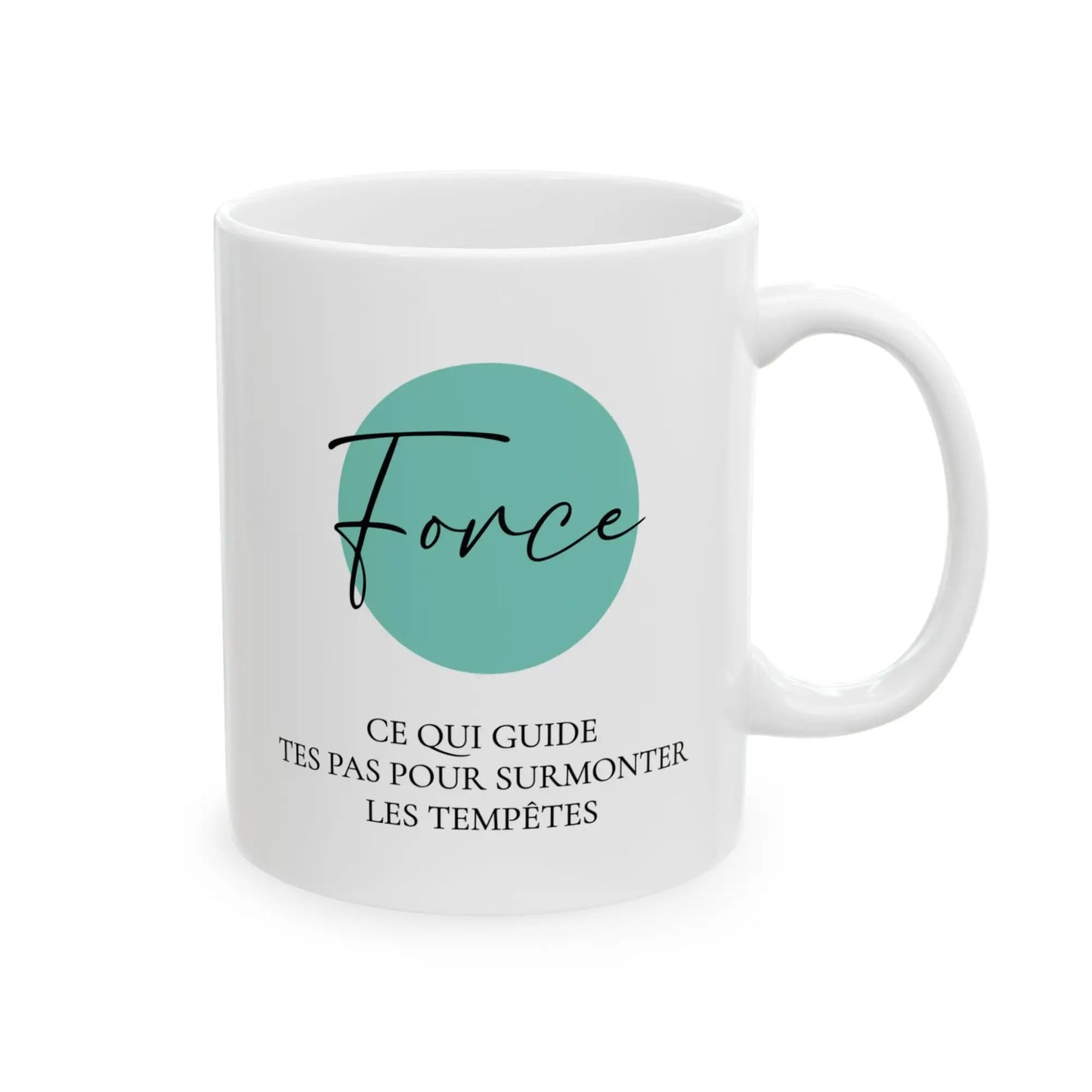 Mot Pour Mot - Tasse en céramique - Tasse 11 oz - Force