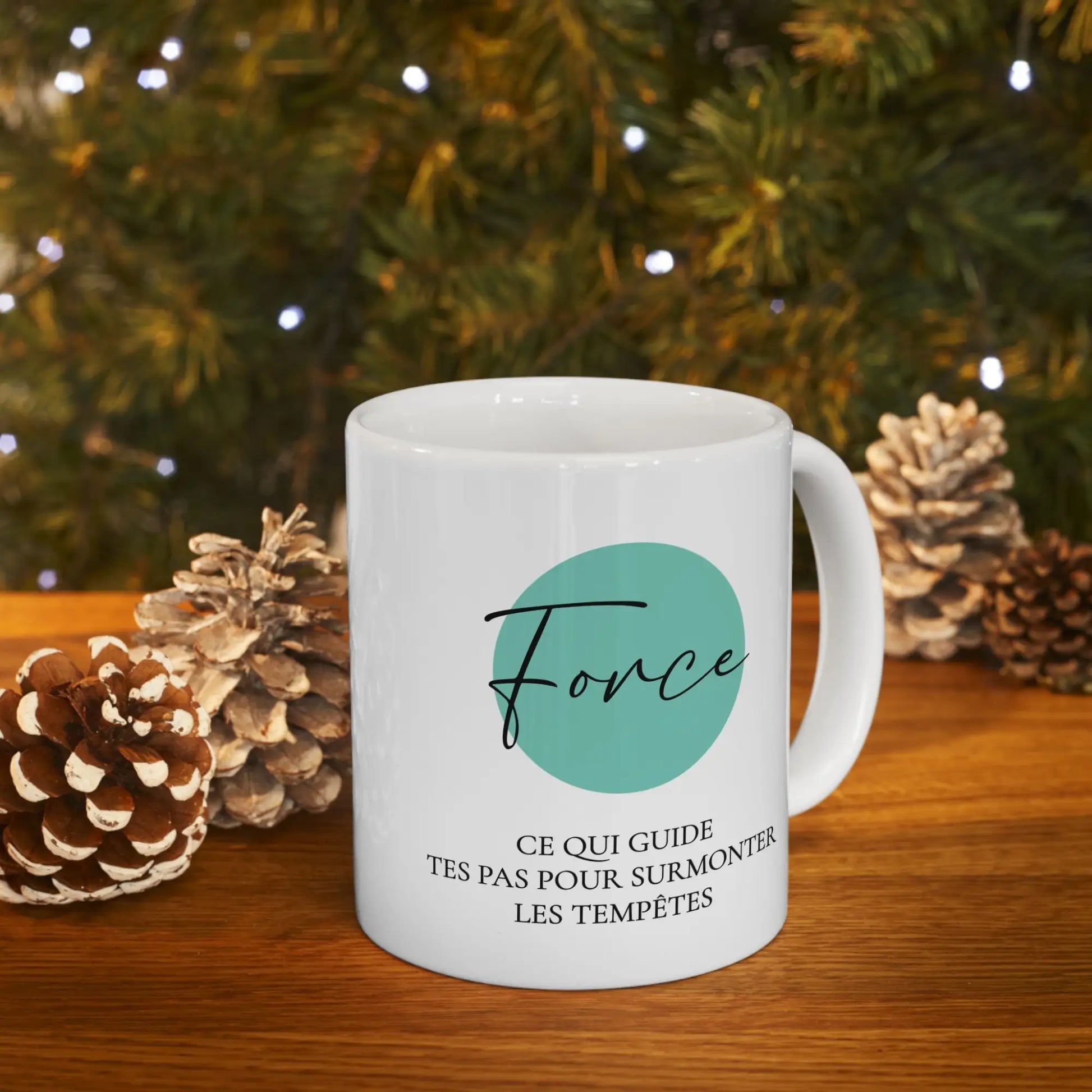 Mot Pour Mot - Tasse en céramique - Tasse 11 oz - Force