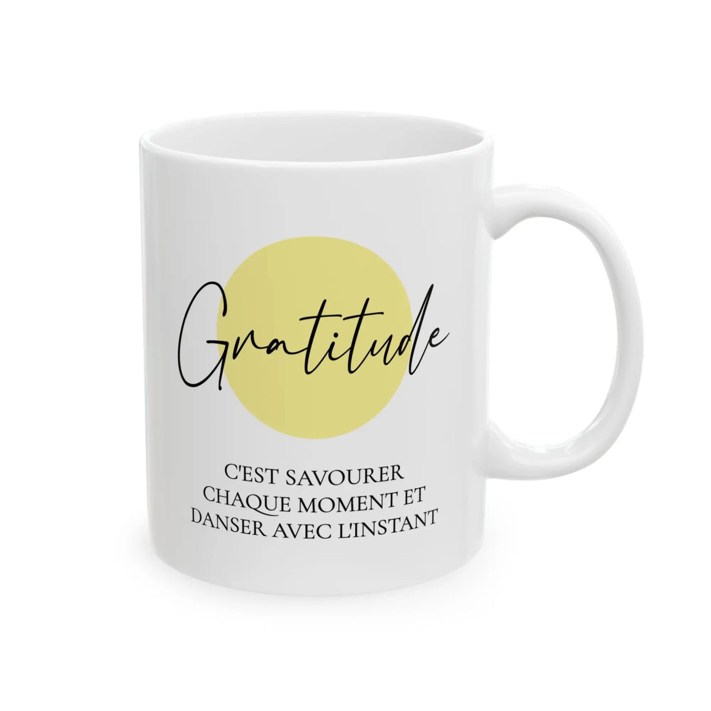 Mot Pour Mot - Tasse en céramique - Tasse 11 oz - Gratitude