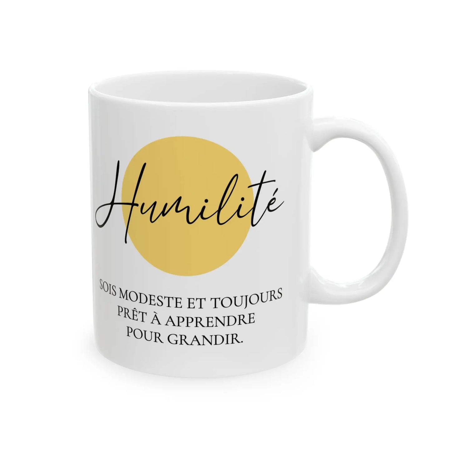 Mot Pour Mot - Tasse en céramique - Tasse 11 oz - Humilité