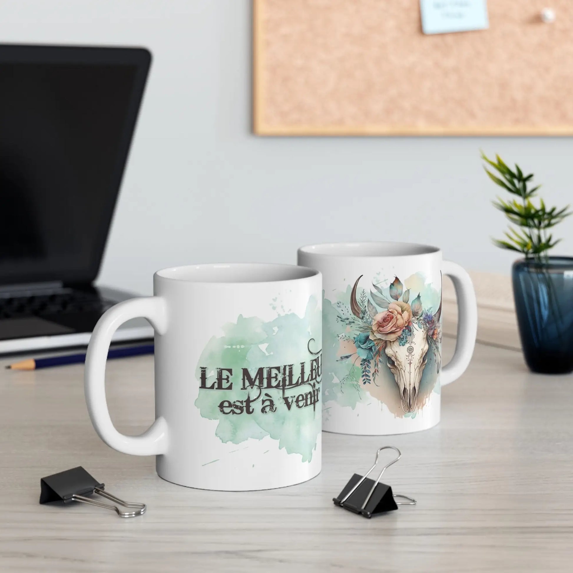 Rodéo Moderne - Tasse en céramique - Tasse 11 oz - Le meilleur est à venir