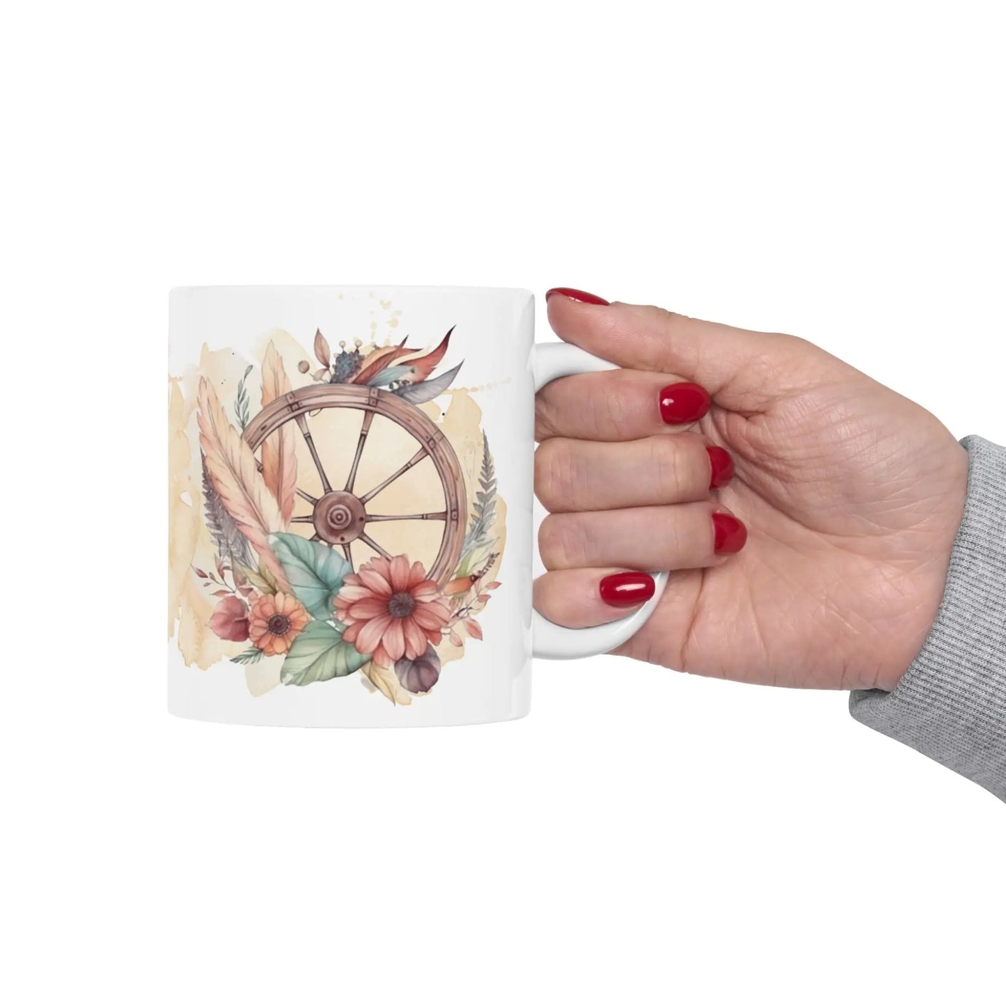 Rodéo Moderne - Tasse en céramique - Tasse 11 oz - N’arrête jamais de rêver