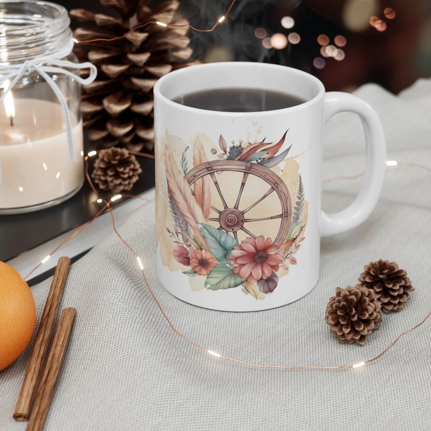 Rodéo Moderne - Tasse en céramique - Tasse 11 oz - N’arrête jamais de rêver