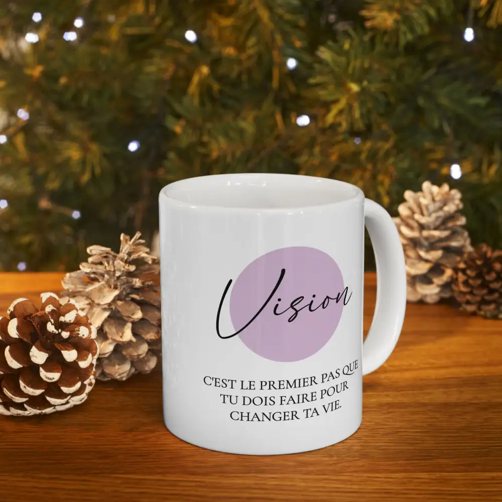 Mot Pour Mot - Tasse en céramique - Tasse 11 oz - Vision