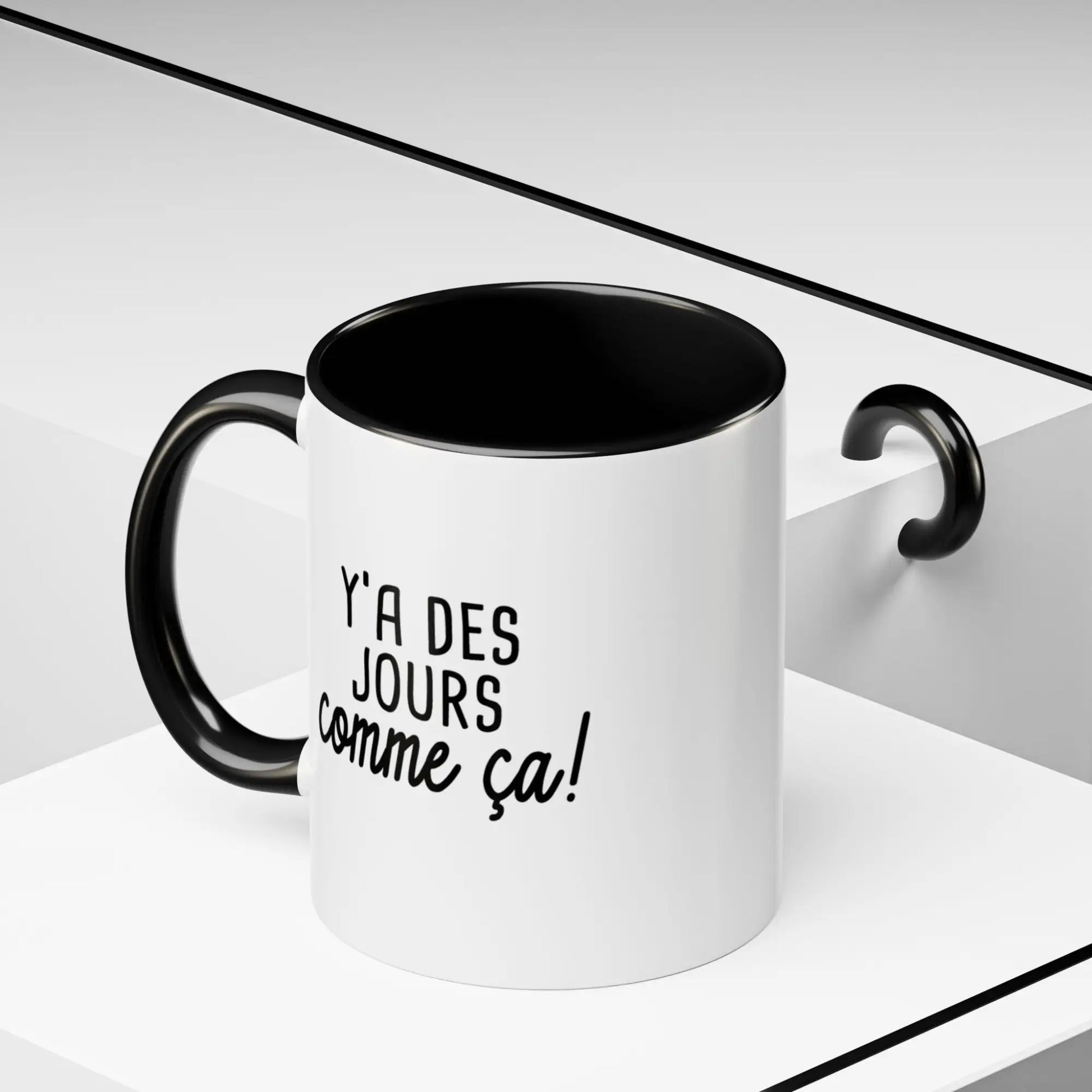 Mot Pour Mot - Tasse en céramique - Tasse 11 oz - Y’a des jours comme ça