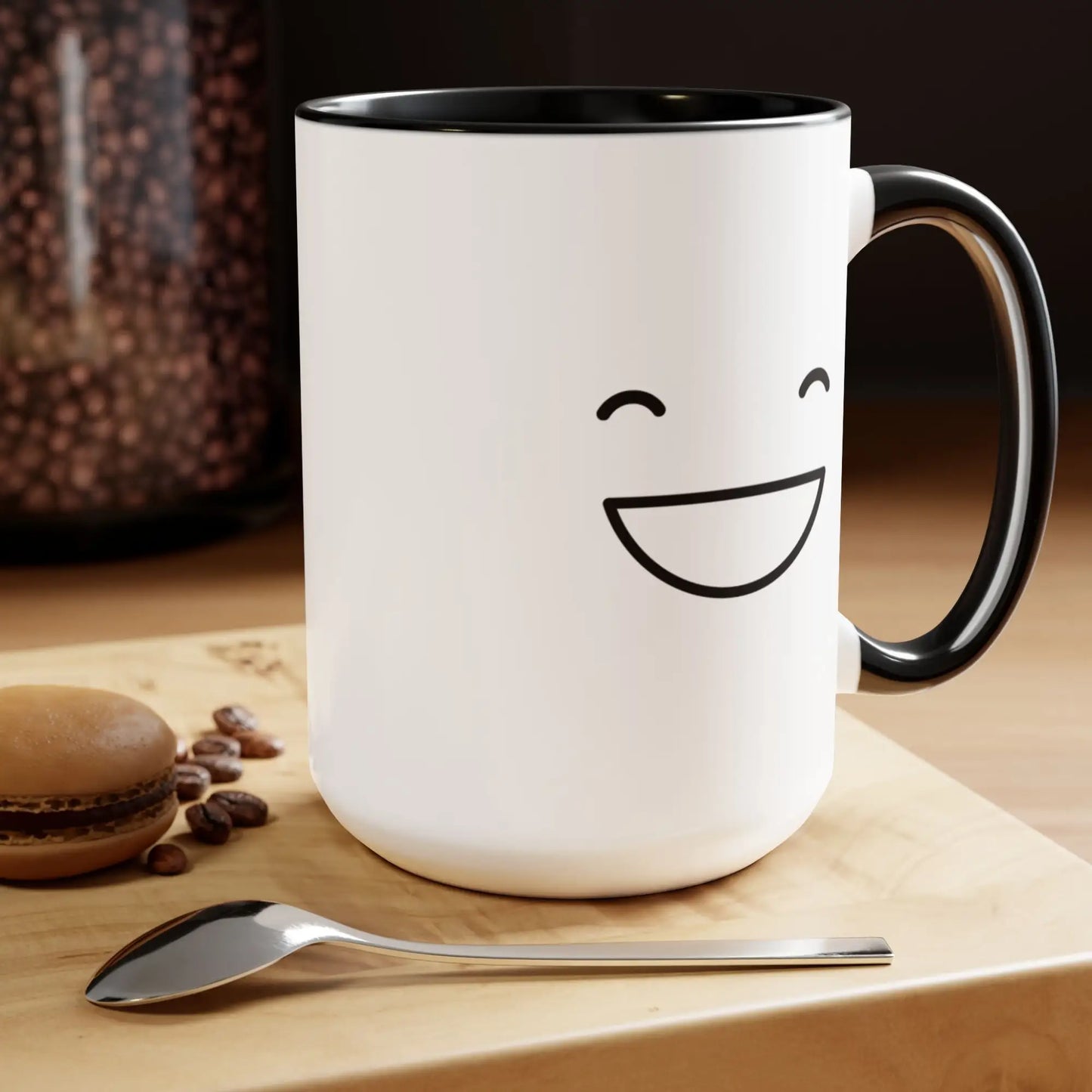 Mot Pour Mot - Tasse en céramique - Tasse 15 oz - Aujourd’hui est un nouveau jour!