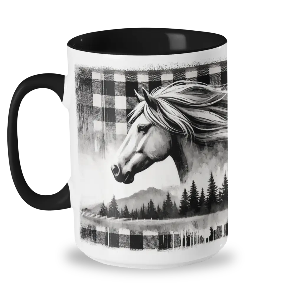 Rodéo Moderne - Tasse en céramique - Tasse 15 oz – La liberté nourrit l’âme