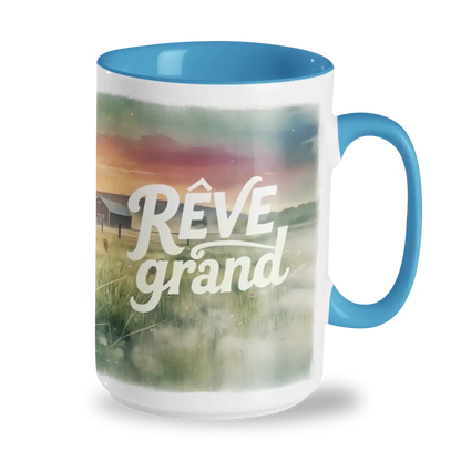 Rodéo Moderne - Tasse en céramique - Tasse 15 oz – Rêve grand
