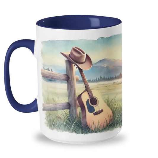 Rodéo Moderne - Tasse en céramique - Tasse 15 oz – Savoure le moment