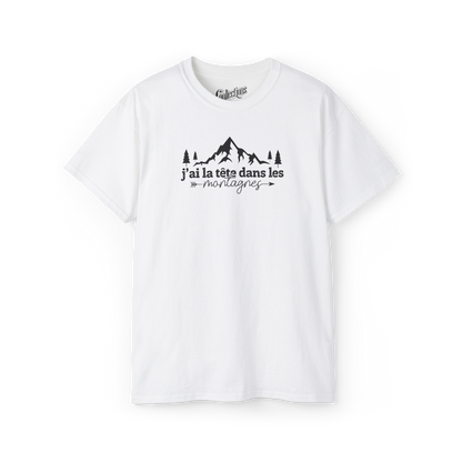 T-Shirt - La tête dans les montagnes