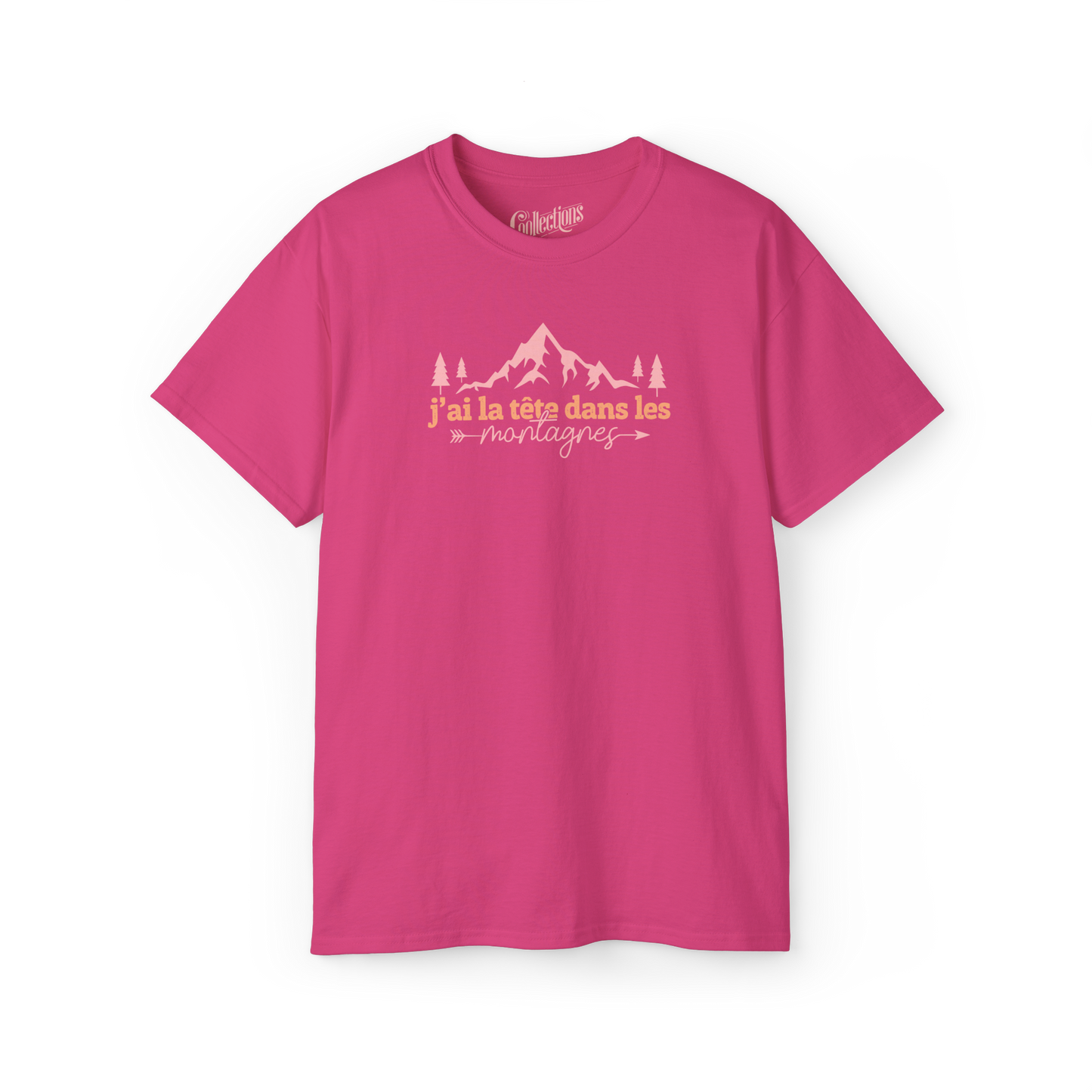 T-Shirt - La tête dans les montagnes