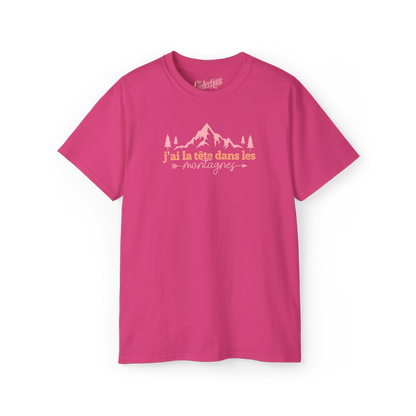 T-Shirt - La tête dans les montagnes