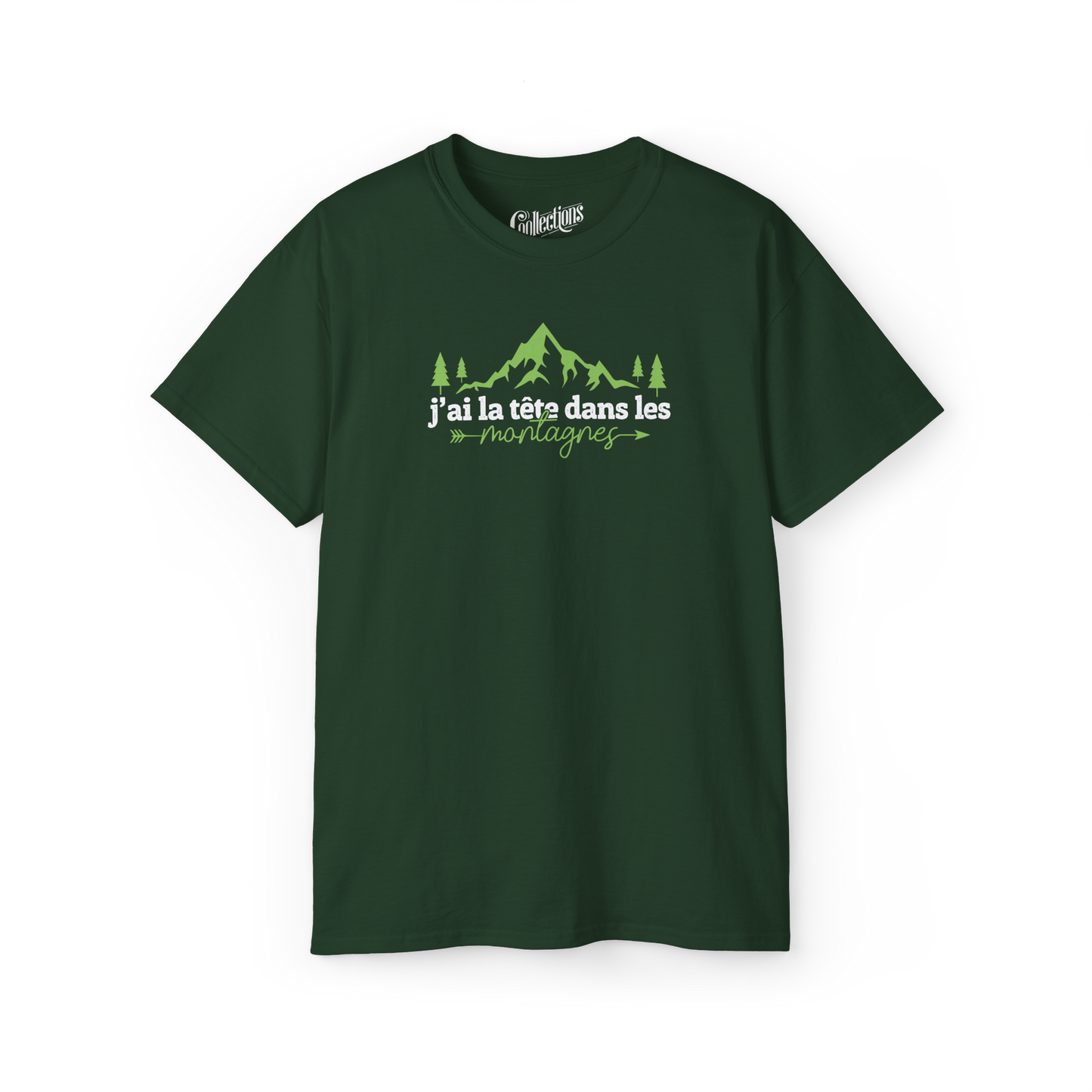T-Shirt - La tête dans les montagnes