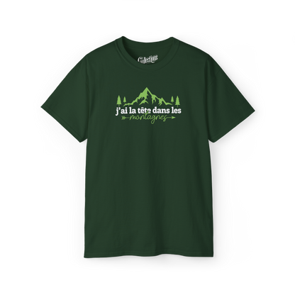 T-Shirt - La tête dans les montagnes