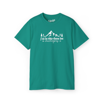 T-Shirt - La tête dans les montagnes