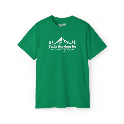 T-Shirt - La tête dans les montagnes