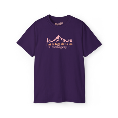 T-Shirt - La tête dans les montagnes