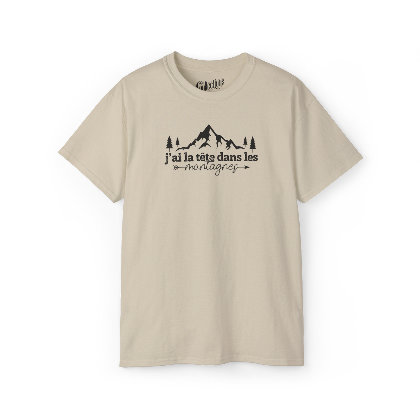 T-Shirt - La tête dans les montagnes