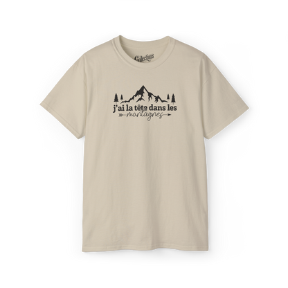 T-Shirt - La tête dans les montagnes