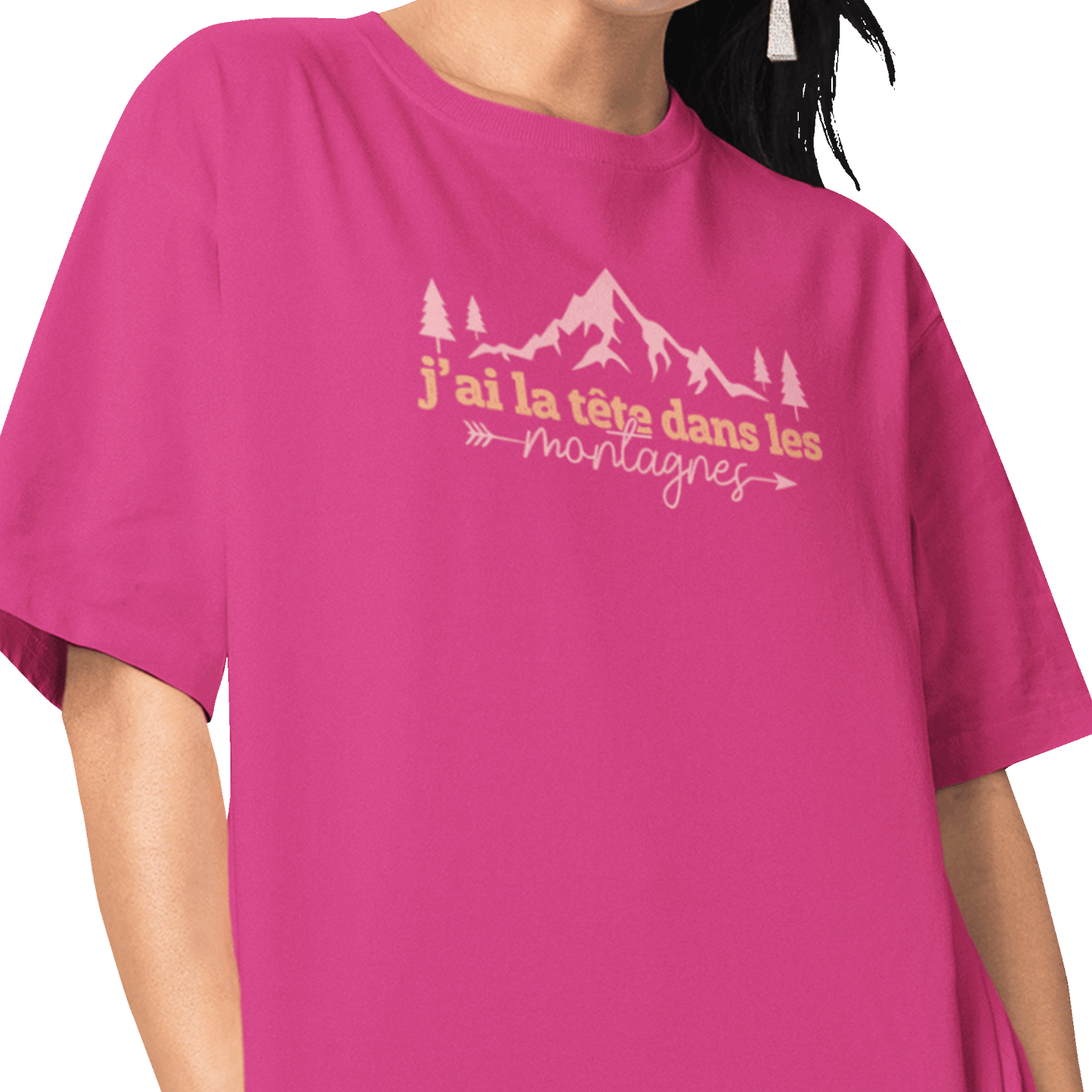 T-Shirt - La tête dans les montagnes