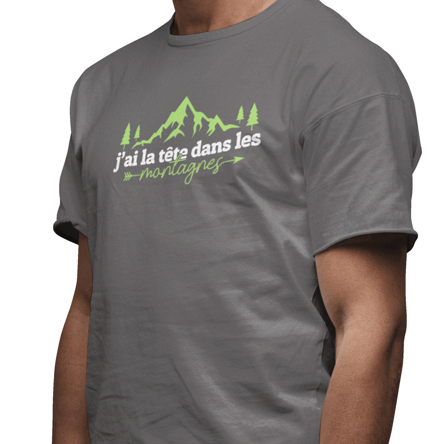 T-Shirt - La tête dans les montagnes