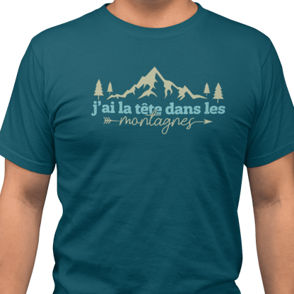 T-Shirt - La tête dans les montagnes