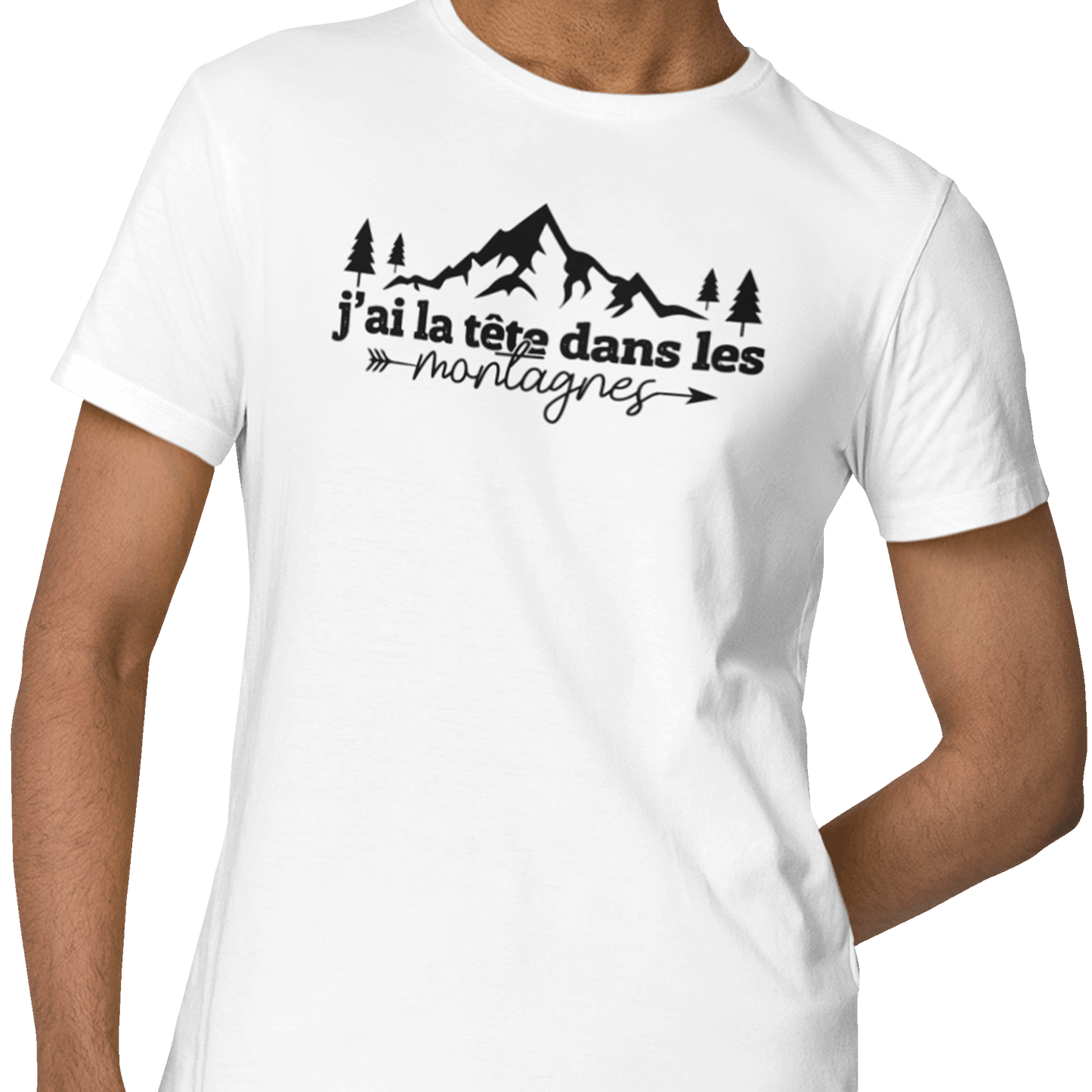 T-Shirt - La tête dans les montagnes