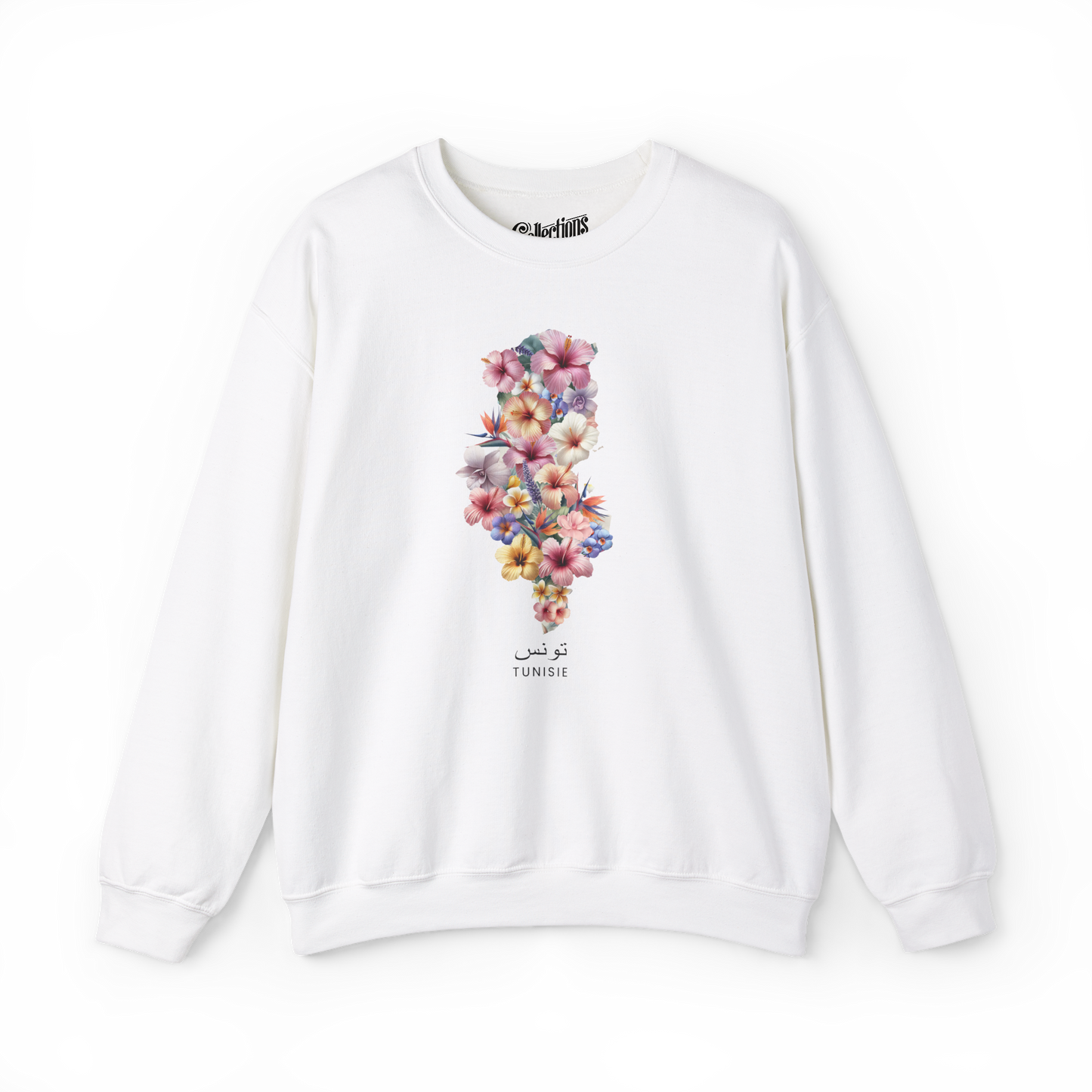 Sweat-shirt - Tunisie en fleurs