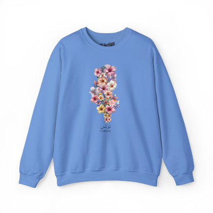 Sweat-shirt - Tunisie en fleurs