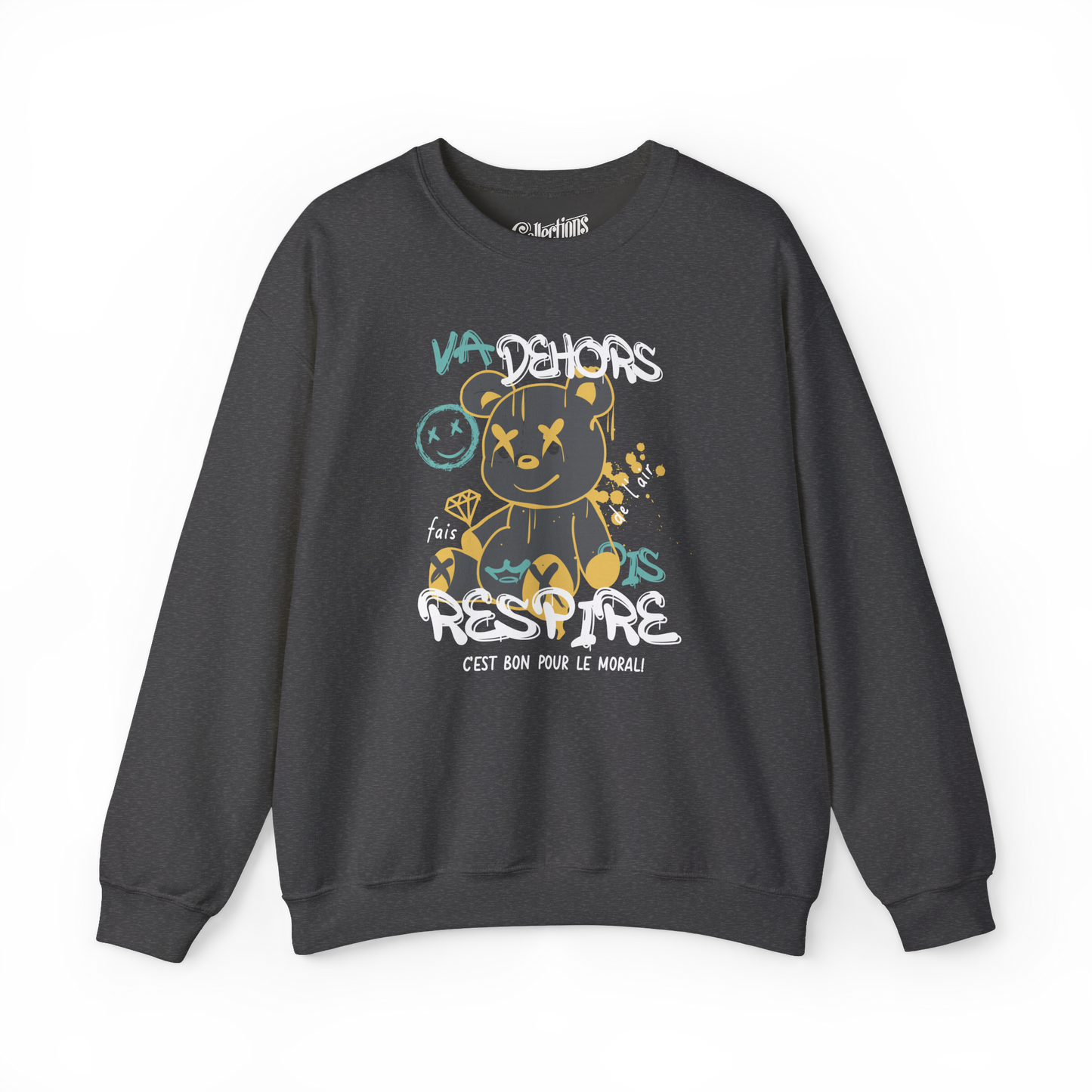 Sweat-shirt - Va Dehors pis Respire