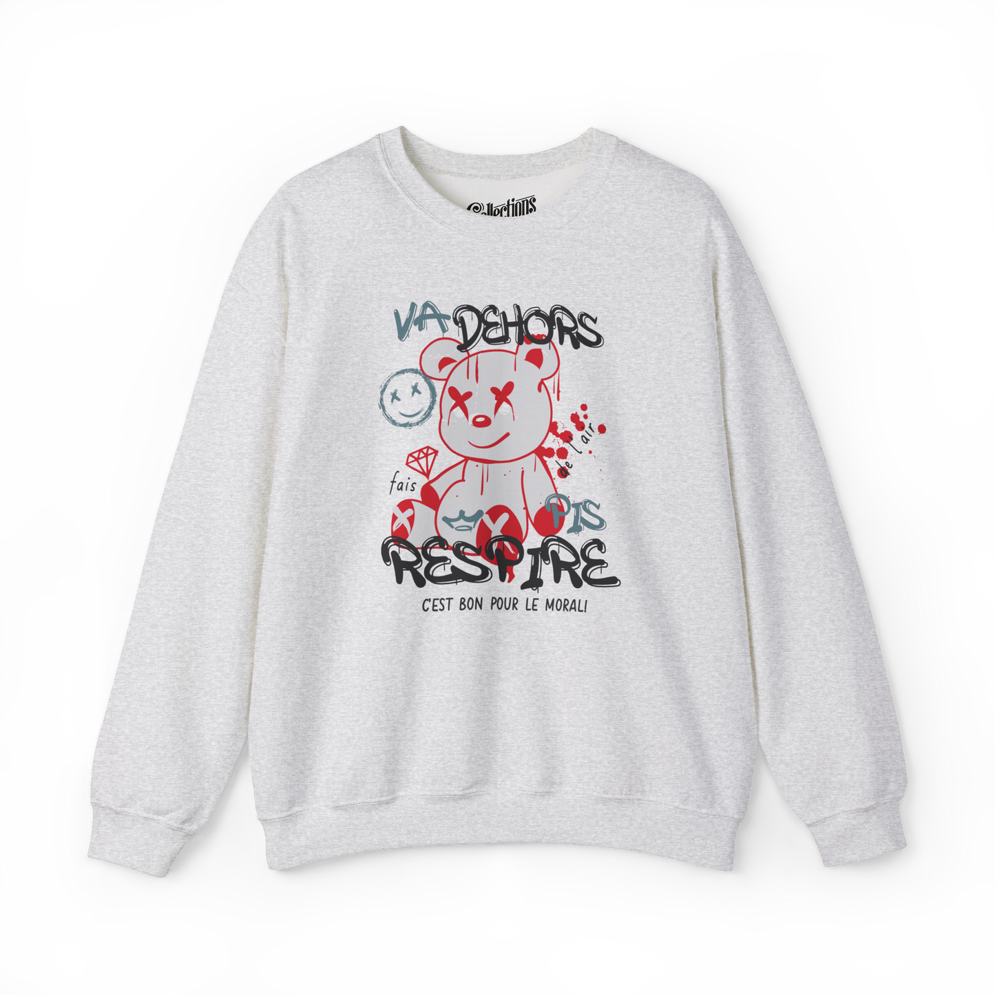 Sweat-shirt - Va Dehors pis Respire