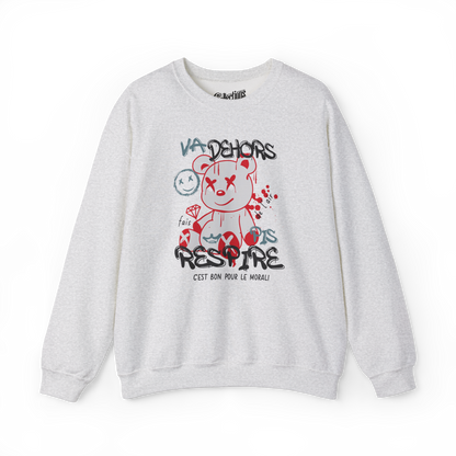 Sweat-shirt - Va Dehors pis Respire