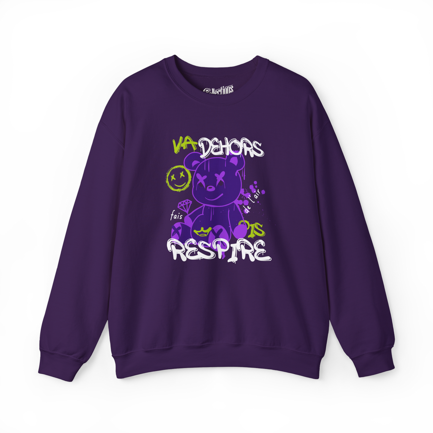 Sweat-shirt - Va Dehors pis Respire