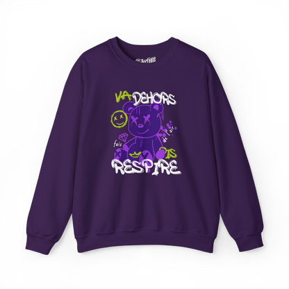 Sweat-shirt - Va Dehors pis Respire