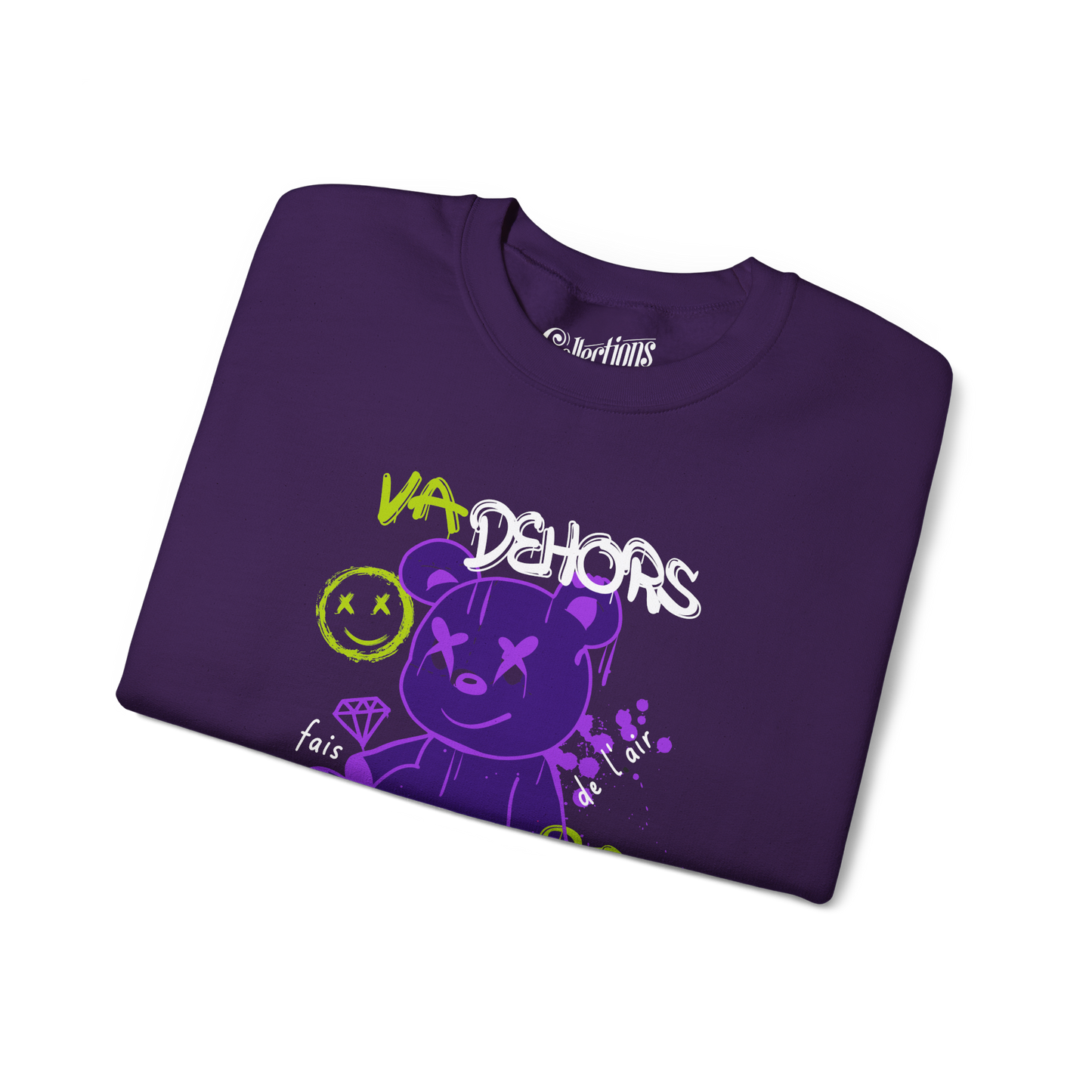 Sweat-shirt - Va Dehors pis Respire
