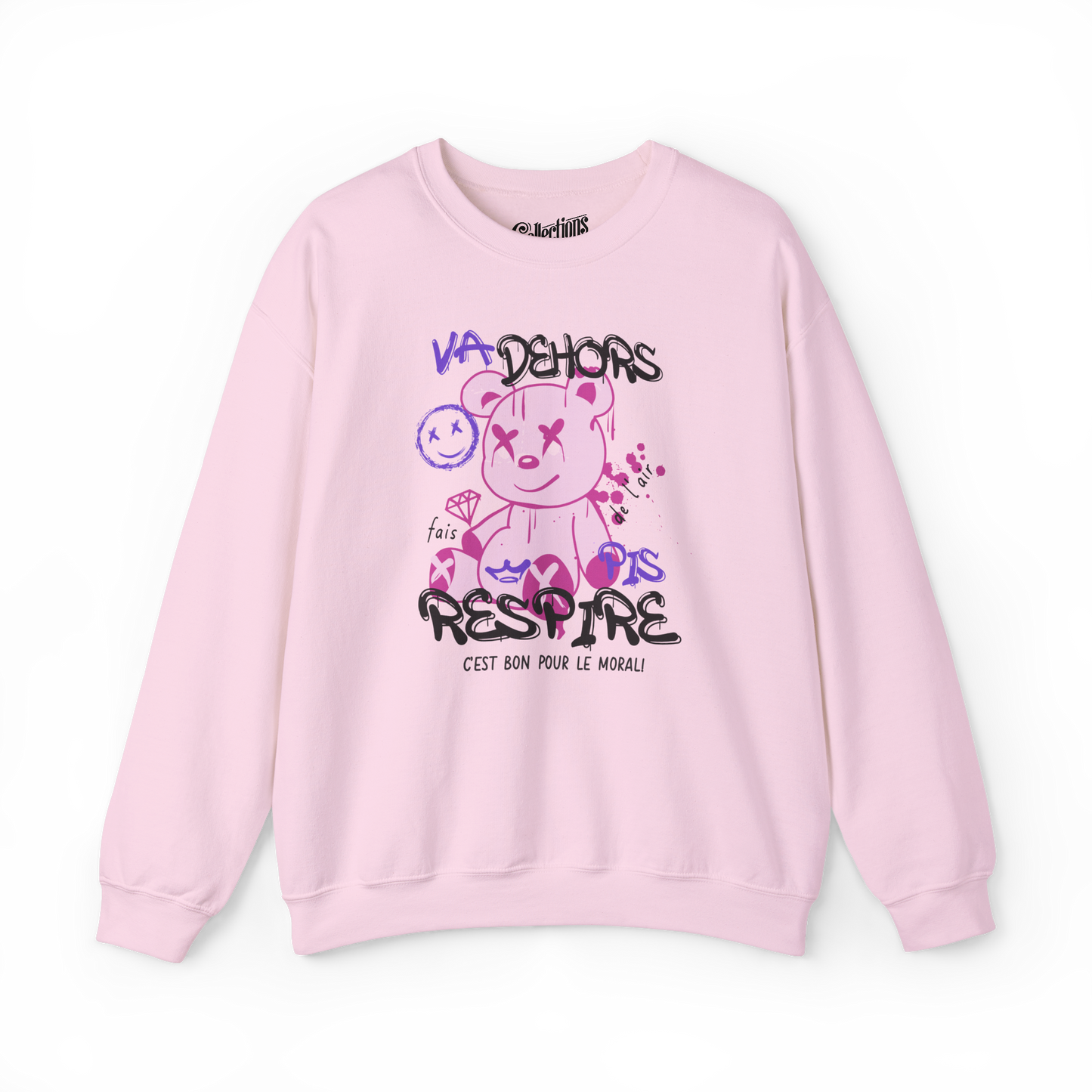 Sweat-shirt - Va Dehors pis Respire