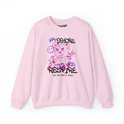 Sweat-shirt - Va Dehors pis Respire