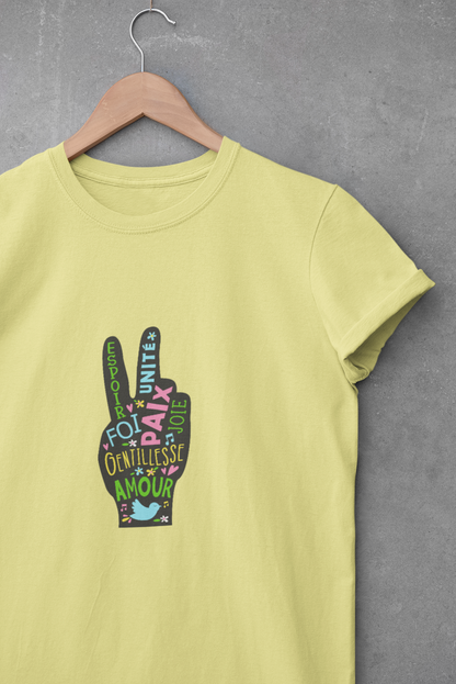 T-shirt - Vibrante Paix