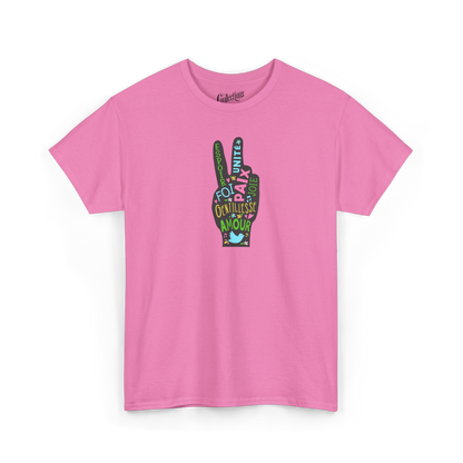 T-shirt - Vibrante Paix