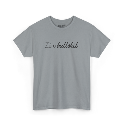 T-shirt – Zéro Bullshit