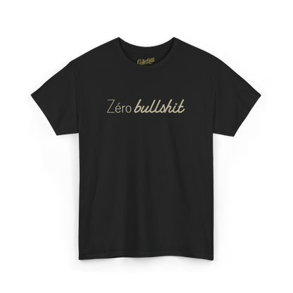 T-shirt – Zéro Bullshit